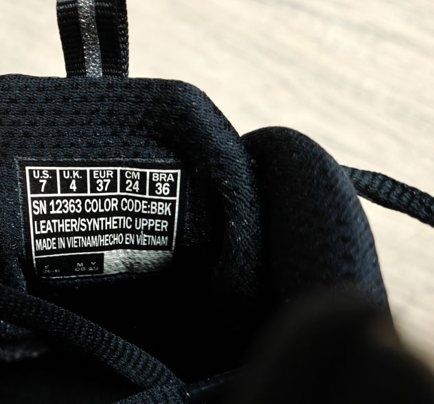 scarpe Skechers D'Lites nere tg. 37 pelle - Foto 4
