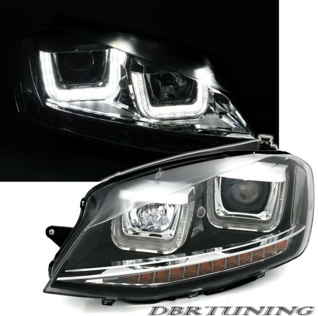 Coppia fari Led VW GOLF 7 look R - Foto 7