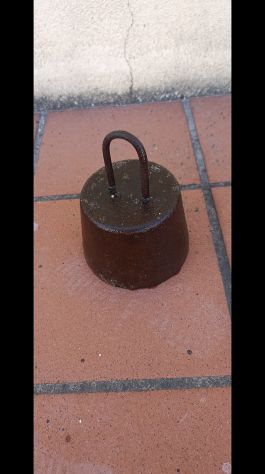 PESO DA 7 KG IN GHISA PER STADERA FINE 800