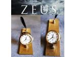 Orologio ZEUS 17 RUBES antimagnetic da tavolo/scrivania con porta penna.