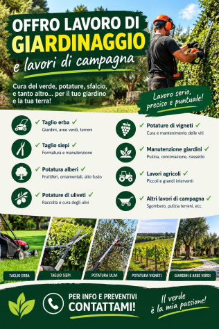 Giardini e Terreni agricoli