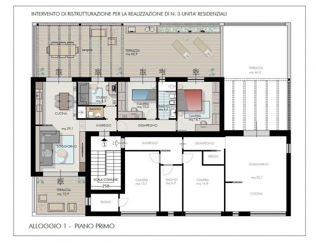 appartamento in vendita a Cascina