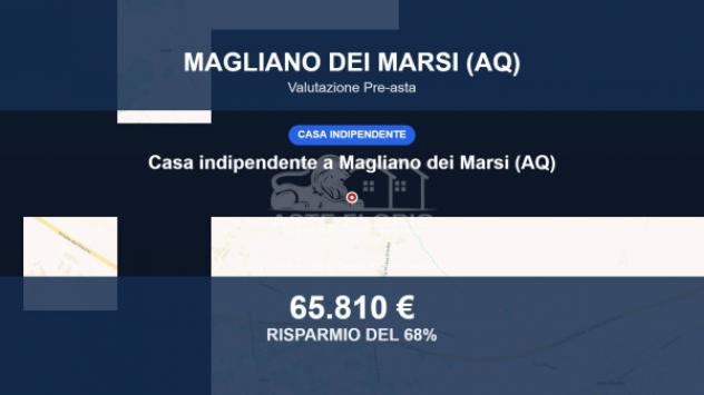 Immobile in asta di 462 m² in vendita a Magliano de' Marsi