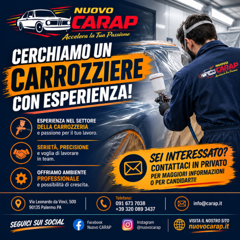 Carrozziere con esperienza