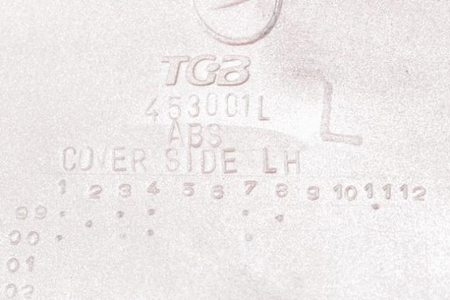 CARENA POSTERIORE SINISTRA TGB F409 150 453001 LEFT SIDE REAR FAIRING CON GRAFFI - Foto 4