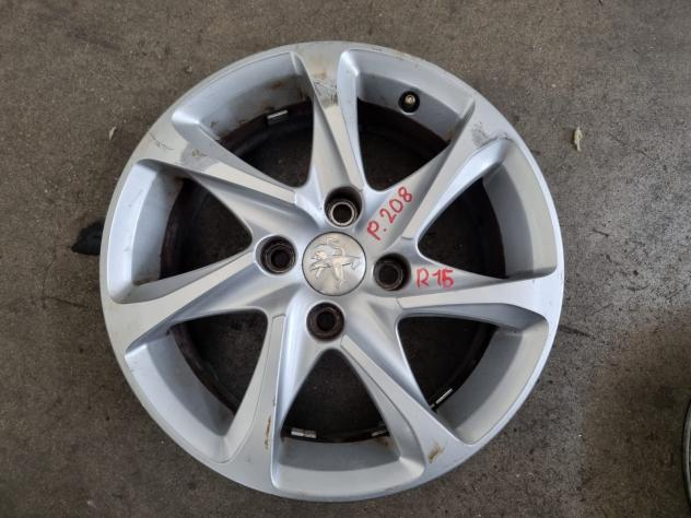 CERCHIO IN LEGA PEUGEOT 208 Serie r15 (1219)