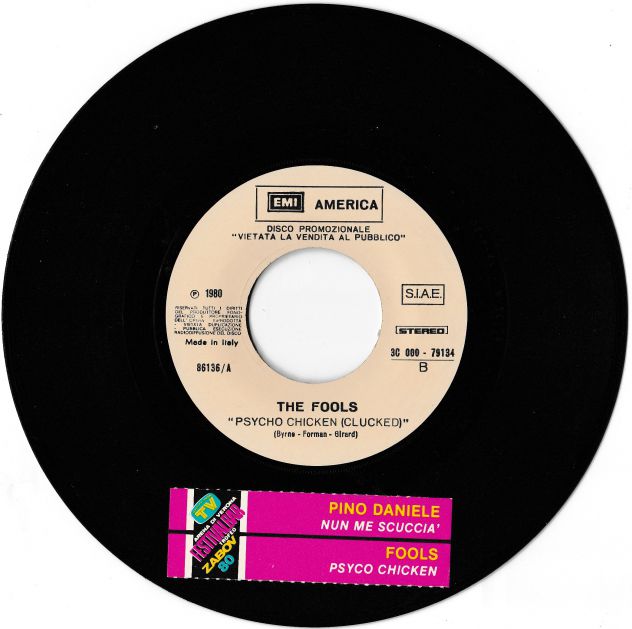 PINO DANIELE - Nun Me Scoccia' - 7" / 45 giri 1980 Promo Juke-Box - Foto 3