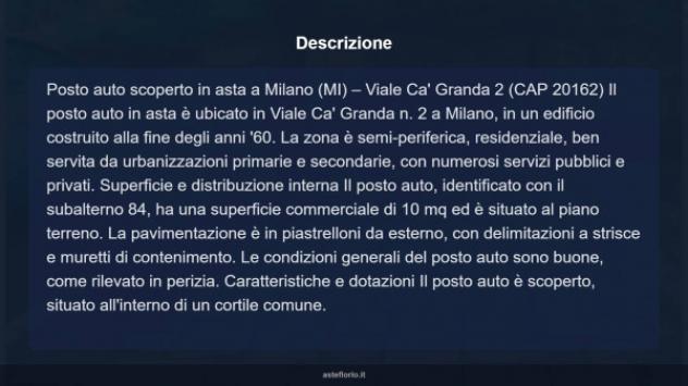 Immobile in asta di 10 m² in vendita a Milano - Foto 10
