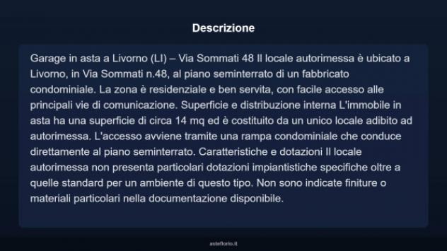 Immobile in asta di 14 m² in vendita a Livorno - Foto 4