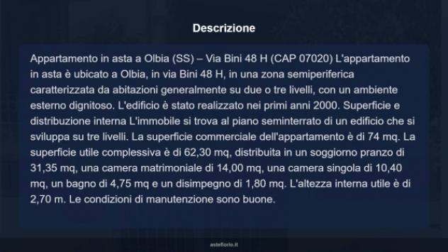 Immobile in asta di 74 m² in vendita a Olbia - Foto 13