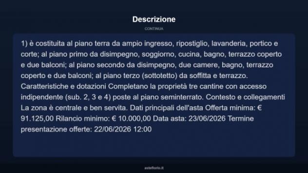 Immobile in asta di 181 m² in vendita a Vogogna - Foto 4