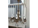 LAMPADARIO e 2 ABAT JOUR, VINTAGE.