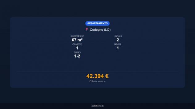 Immobile in asta di 67 m² in vendita a Codogno - Foto 16