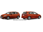MUSATA COMPLETA ANTERIORE FRONTALE BMW F45 F46 SERIE 2 2018