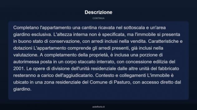 Immobile in asta di 92 m², box auto in vendita a Pasturo - Foto 9
