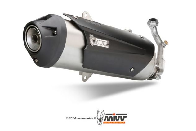 Marmitta Mivv Urban per Honda Kymco Gilera Aprilia Yamaha