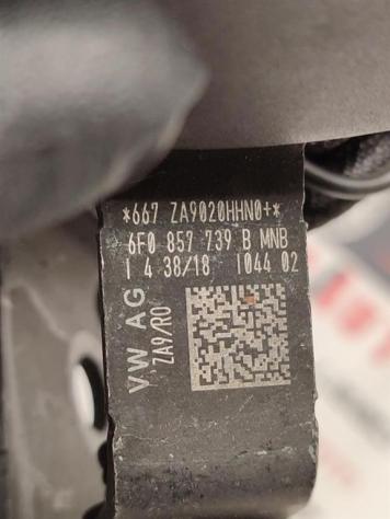AGGANCIO CINTURA DI SICUREZZA POSTERIORE OPEL Meriva 3° Serie 6F0857739B A14NEL (10) - Foto 4