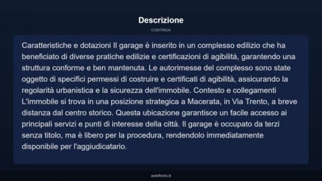 Immobile in asta di 26 m² in vendita a Macerata - Foto 4