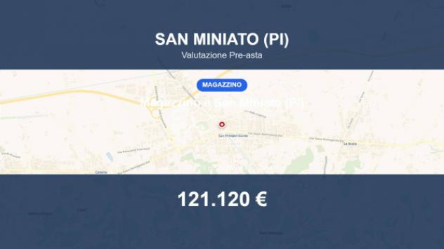 Immobile in asta di 229 m² in vendita a San Miniato