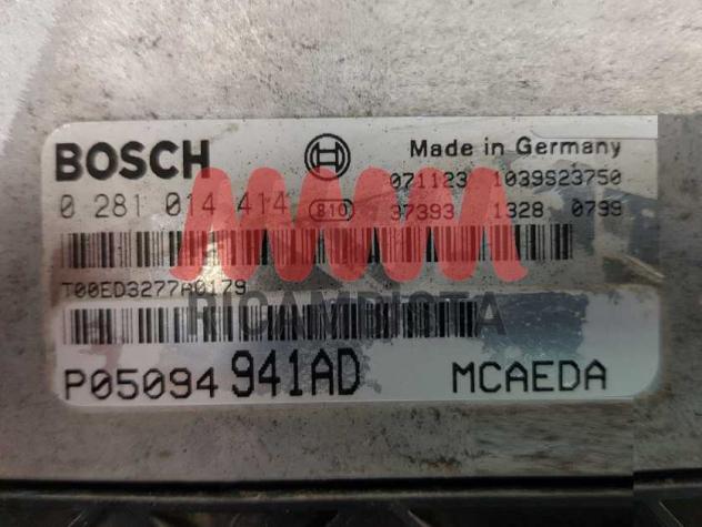 0281014414 Jeep Compass 2.0 CRD centralina motore Bosch - Foto 2