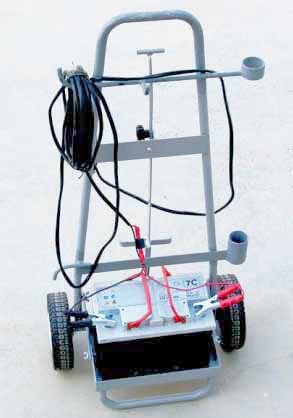 Carrello porta batteria Arpi - Cardelli
