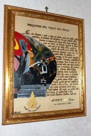 QUADRO PREGHIERA DEL VOLONTARIO DI PROTEZIONE CIVILE - Foto 3