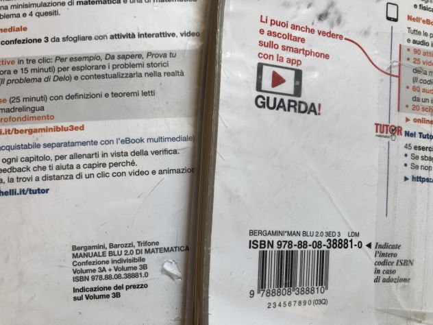 Triennio superiori - matematica - Manuale blu - Foto 3