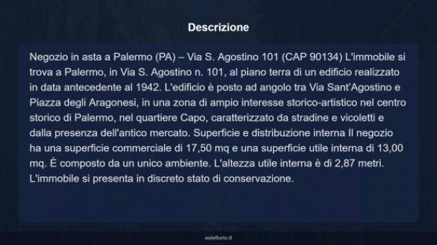 Immobile in asta di 17 m² in vendita a Palermo - Foto 9