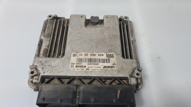CENTRALINA MOTORE OPEL Meriva 3° Serie 55590420 A13DTE Diesel 1248 (10)
