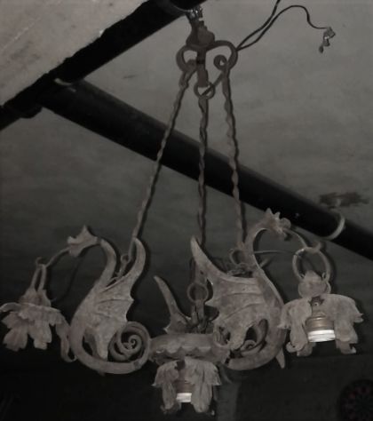 candelabro con applique lumi a parete - Foto 8
