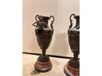 Vasi bronzo marmo putti