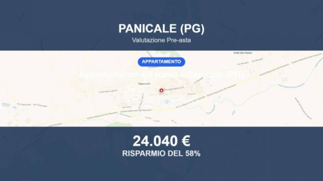 Immobile in asta di 67 m² in vendita a Panicale