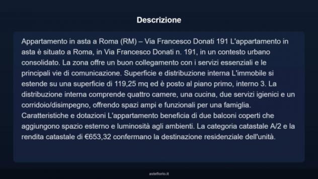 Immobile in asta di 119 m² in vendita a Roma - Foto 17