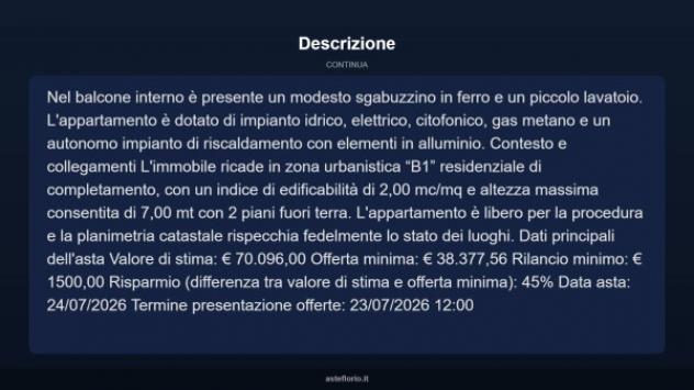 Immobile in asta di 119 m² in vendita a Saponara - Foto 18