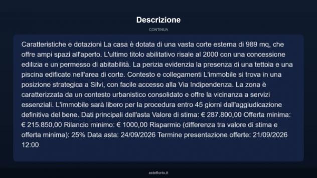 Immobile in asta di 280 m² con più di 5 locali in vendita a Silvi - Foto 14