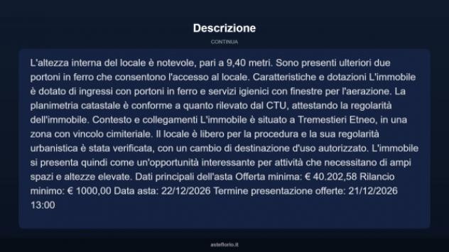 Immobile in asta di 190 m² in vendita a Tremestieri Etneo - Foto 9