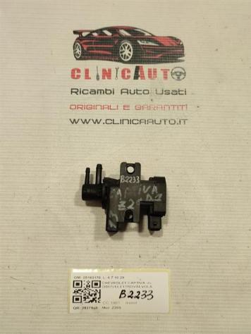 ELETTROVALVOLA CHEVROLET Captiva 1° Serie 25183170 Z20S diesel 1991 (06) - Foto 3