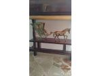 Carrozza con cavallo in ottone