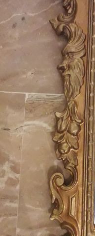 Specchio con cornice dorata - Foto 5