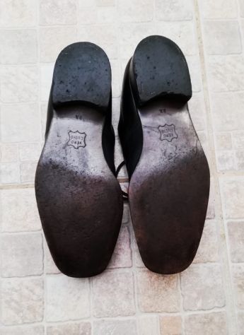 Scarpe Uomo Pelle e Cuoio- Made in Italy- Taglia 42,5 - Foto 3
