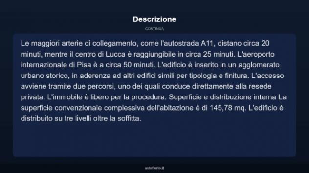 Immobile in asta di 145 m² in vendita a Capannori - Foto 18