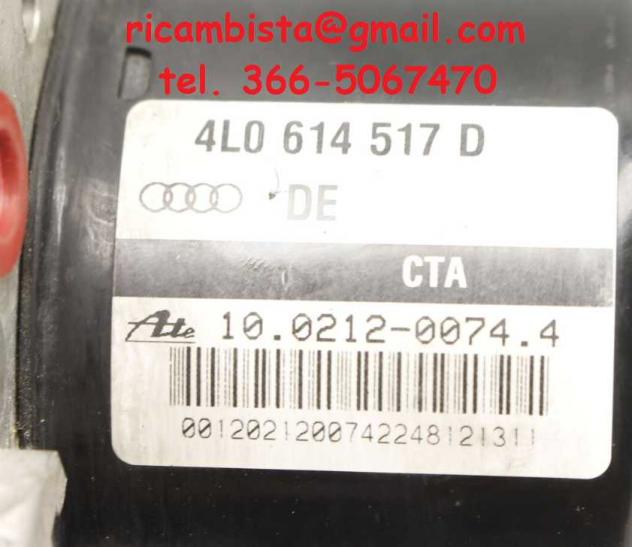 4L0614517D Audi Q7 gruppo ABS pompa centralina - Foto 2