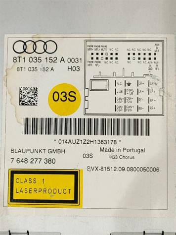 AUTORADIO AUDI A4 Berlina 8T1035152A CAG (0710) - Foto 5
