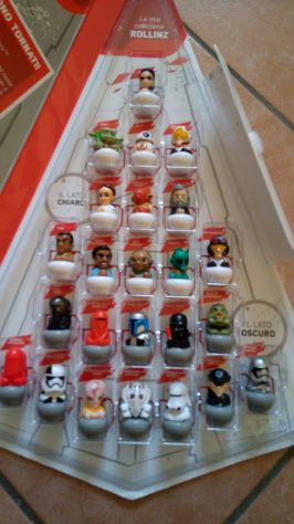 Star Wars Rollinz Esselunga Destroyer completa+ 2 rari