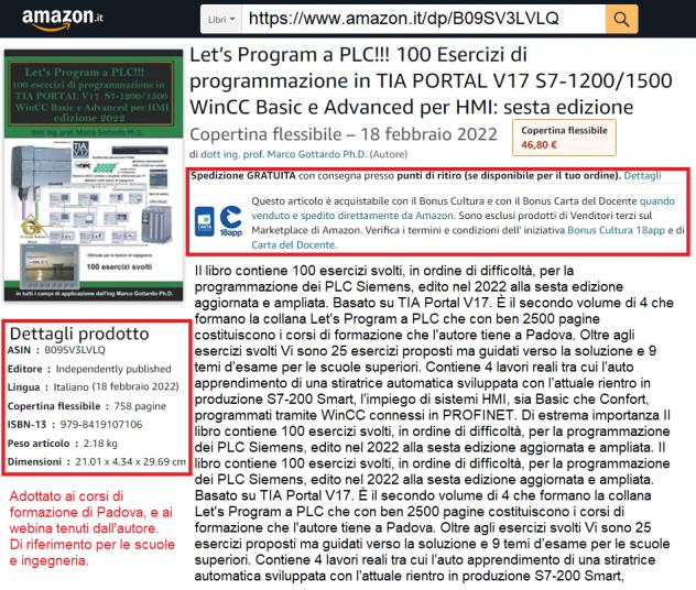 Corso campus - 5 gg Programmazione dei PLC Siemens con attestato di frequenza