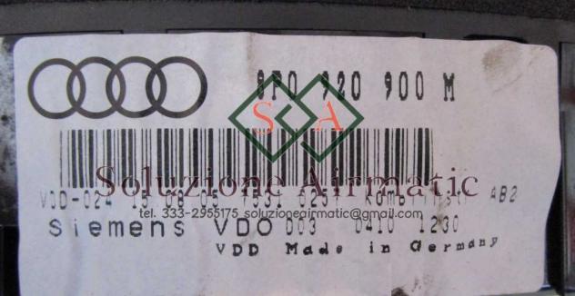 Audi A3 1.6 quadro strumenti 8P0920900M - Foto 3