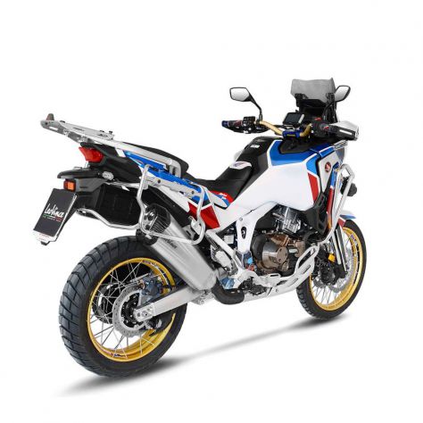 Scarico Akrapovic Honda Crf 1100 Africa Twin racing slip on - Foto 3