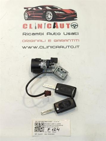 BLOCCHETTO ACCENSIONE PEUGEOT 3008 Serie 36410600 9663123380 DV6C/9HD (0916) - Foto 2