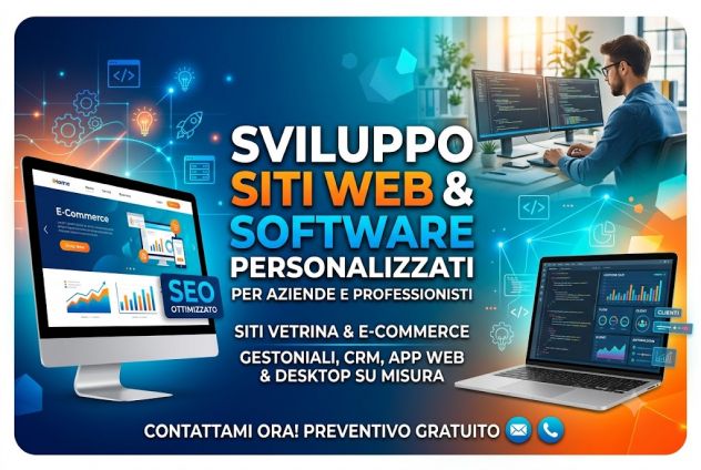 Sviluppo Siti Web e Software Su Misura per Aziende