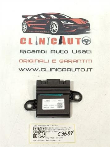 CENTRALINA MODULO DI CONTROLLO DR 7 Serie 809000026AA SQRE4T15C benzina 1498 (23)